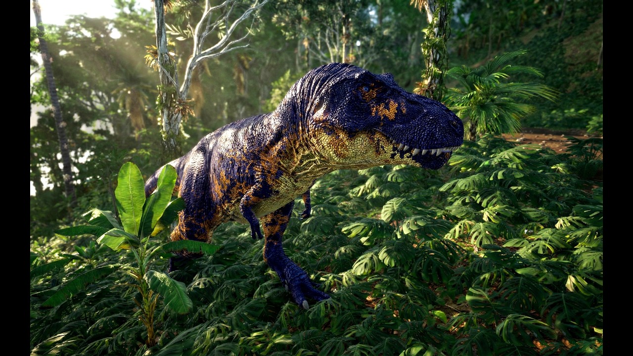 The Isle (Tyrannosaurus gameplay)