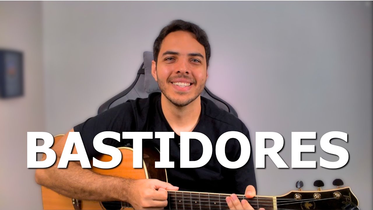 Gravando as aulas do meu curso de violão