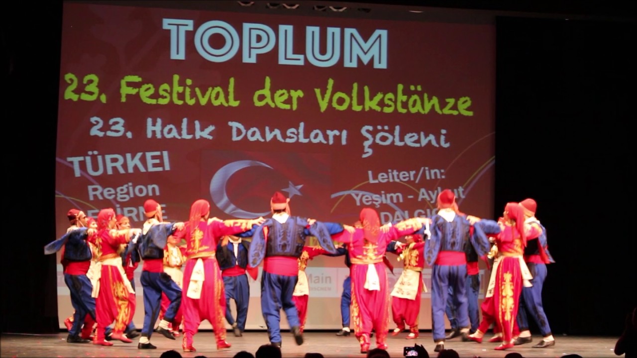 SUTHOT, Toplum 23.Halk Dansları Ş&ouml;leni'nde Edirne Oynuyor (04.06.2017)