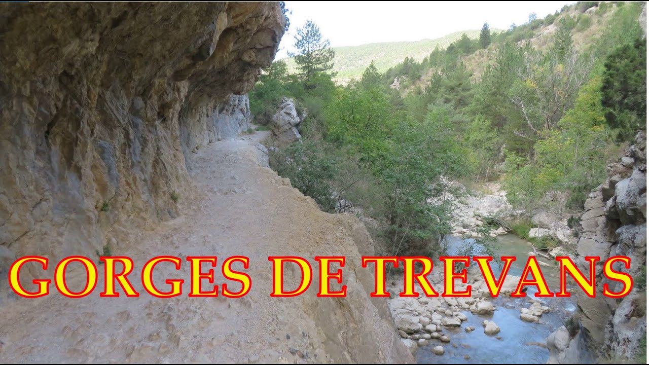 Gorges de Trévans, Estoublon. PACA