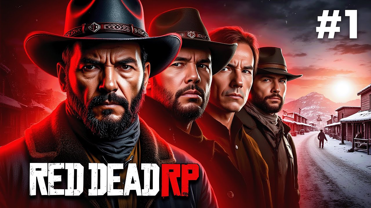 LES FRÈRES COLTER - Red Dead Rp #1 [4K-60fps]