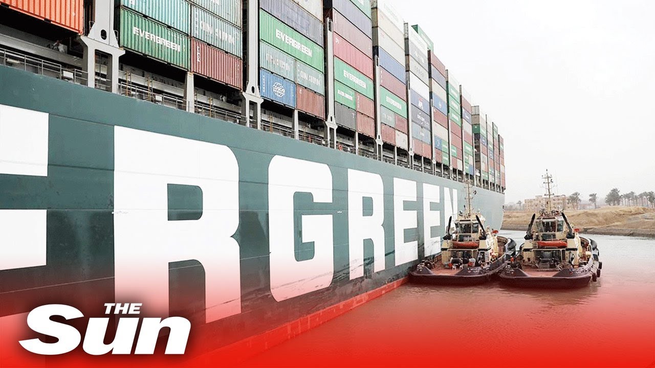 Suez Canal - Desperate attempts to unblock mega ship as fears over global shortages rise