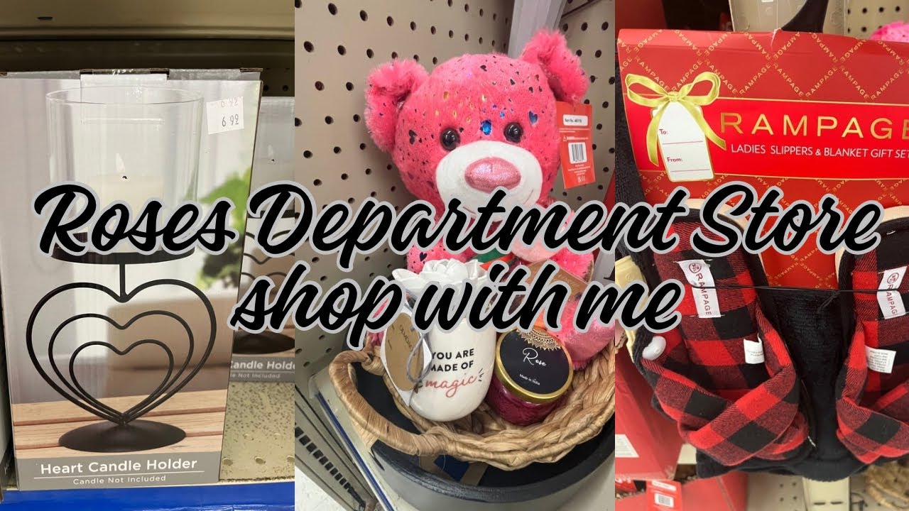 Roses Department Store | shop with me | home decor and Valentine #shopwithme 