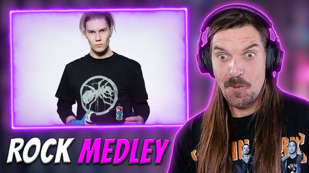 Drummer Reacts | Taras Stanin - Rock Medley