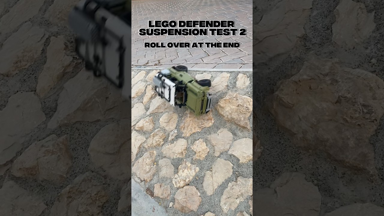 Lego Land Rover Defender Suspension #automobile #lightmybricks #legosets #legosystem #lego #legotoys