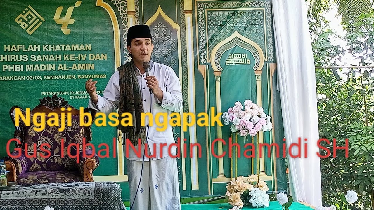Gus Iqbal Nurdin Chamidi SH