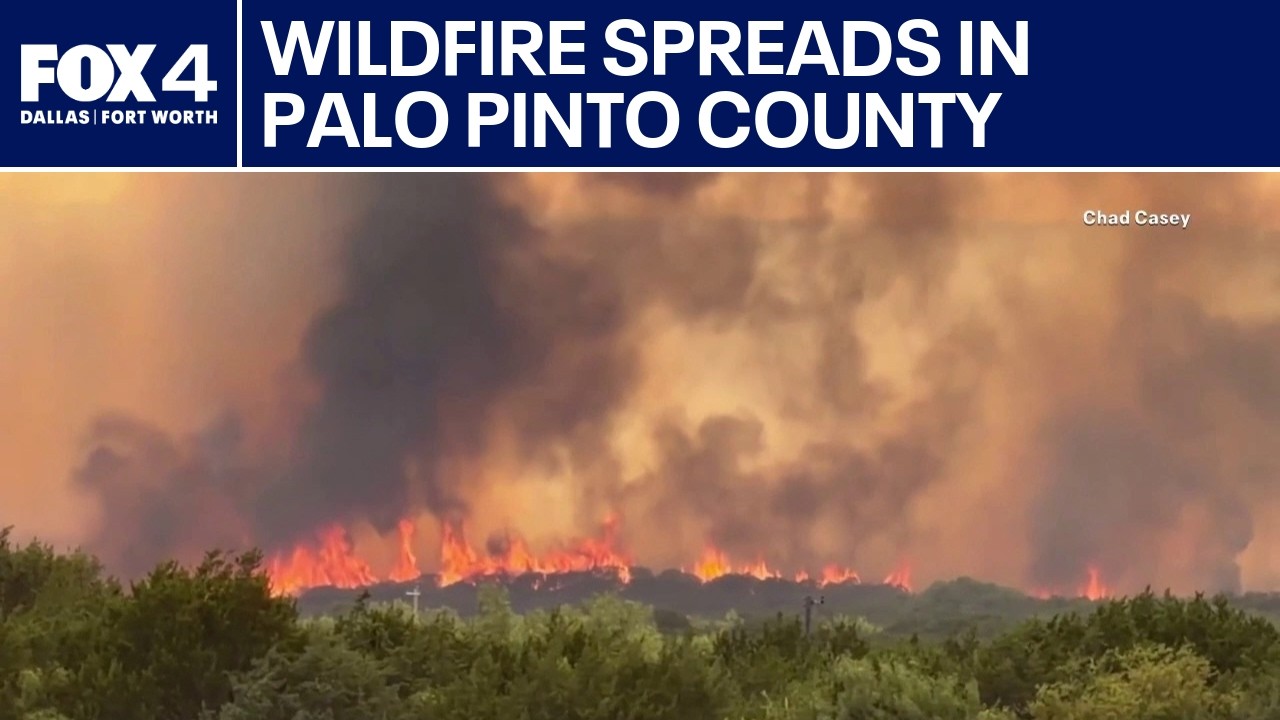 Wildfires burning in North Texas continue to grow