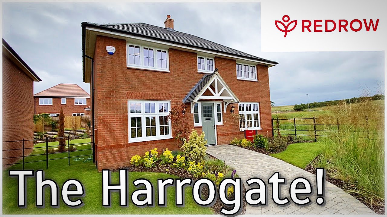 Redrow - THE HARROGATE - Экскурсия по выставочному дому - ЭТОТ ДОМ НАС УДИВИЛ! - Новостройка в Ве...