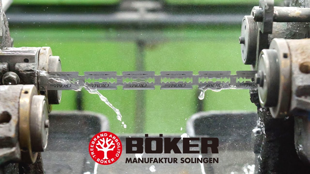Ever Wondered How B&ouml;ker Razor Blades Are Made?! Join us on this FanTECHstic Factory Tour!