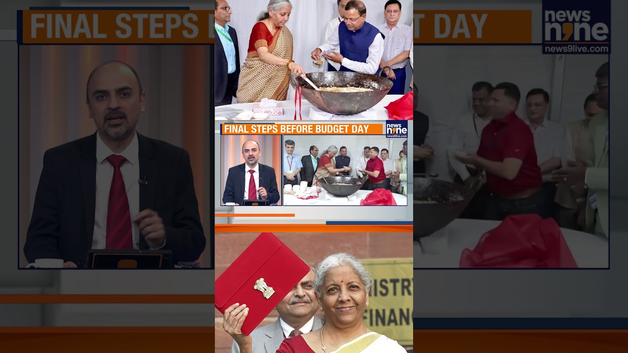 Union Budget 2026: Nirmala Sitharaman Participates in Halwa Ceremony | Budget Lock-In Begins | News9