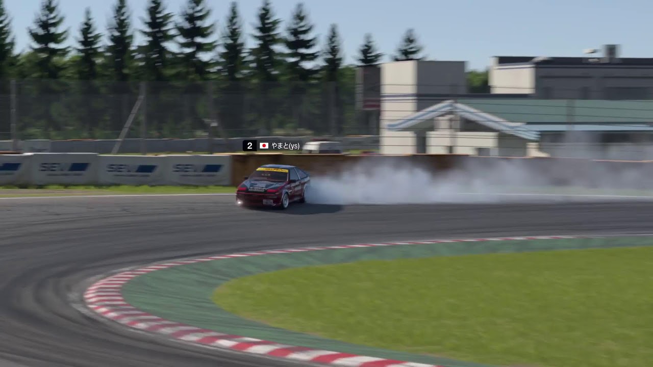 gt7 うぃーどまん　ドリフト配信　筑波