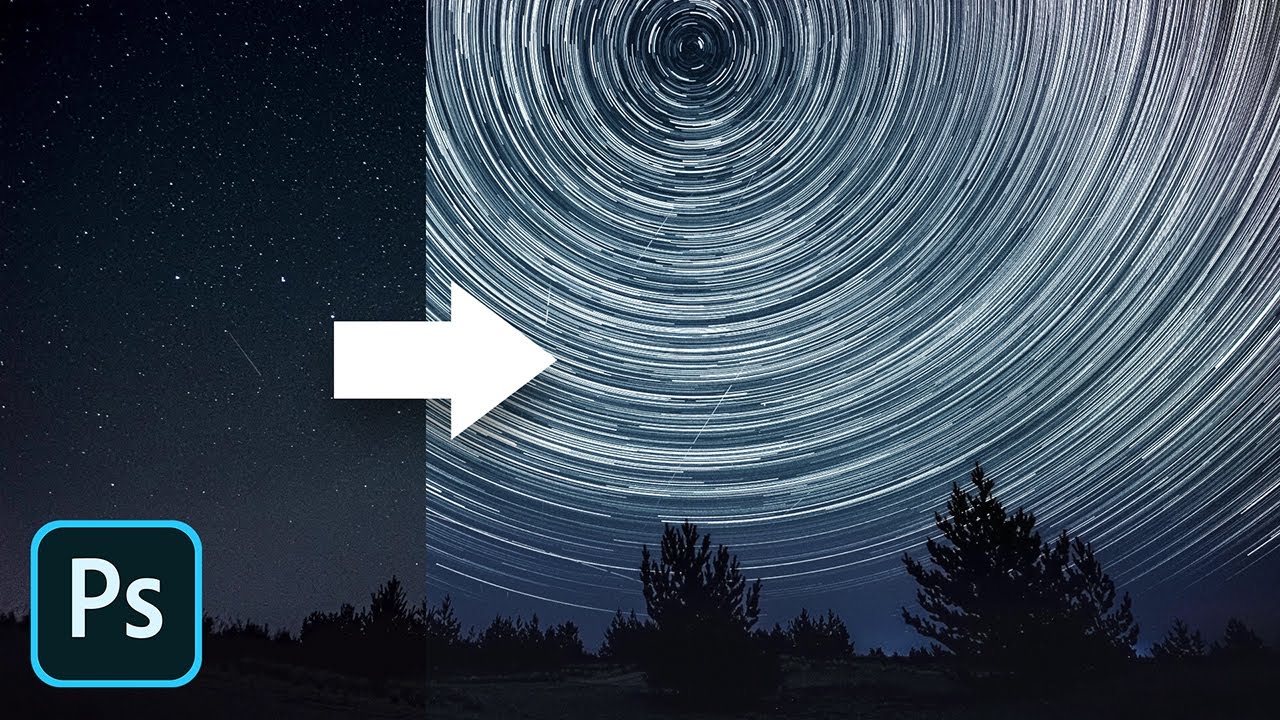 Turn VIDEO to Brilliant Long Exposure Photo! - Photoshop Tutorial