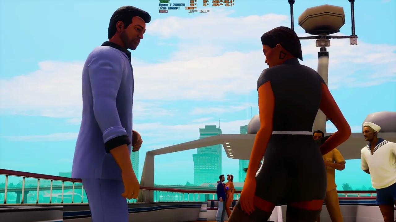 (PC) GTA Vice city: The setup. 1440p 60fps Oled
