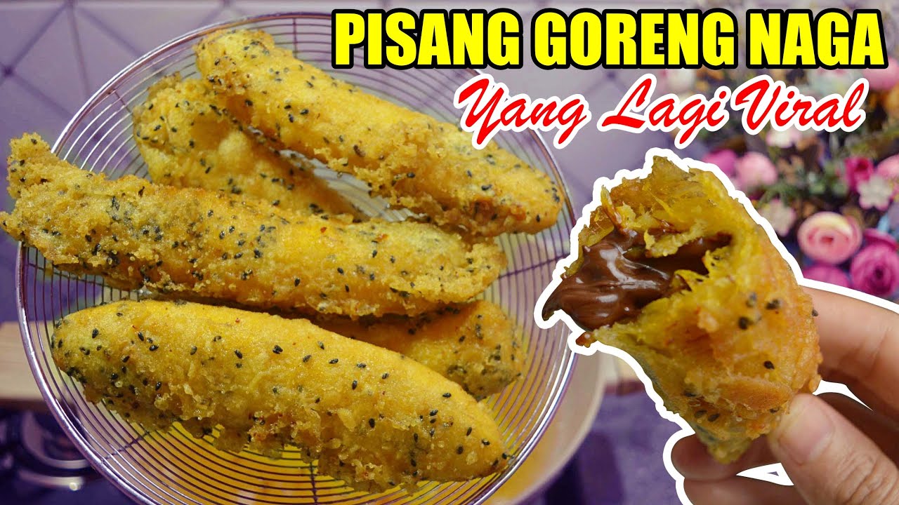 Ide Bisnis: Pisang Goreng Naga Kriuk Ekonomis Tanpa Telur