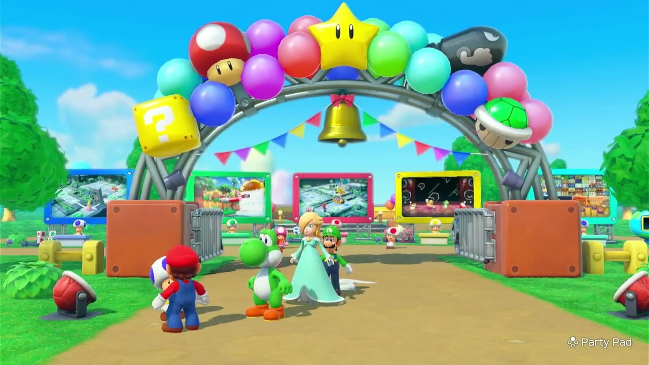 Super Mario Party Part 1: Mario and Luigi! Sound Stage and River Survival
