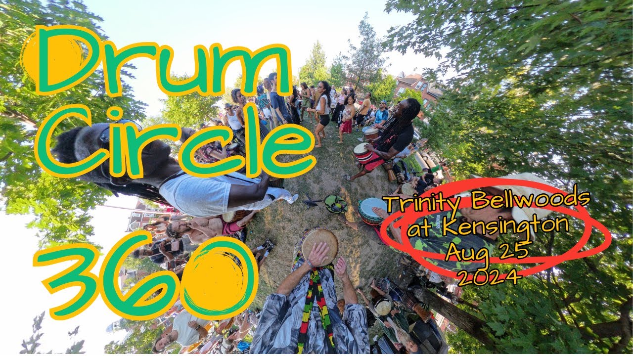 Trinity Bellwoods Drum Circle in Kensington 2024 08 25