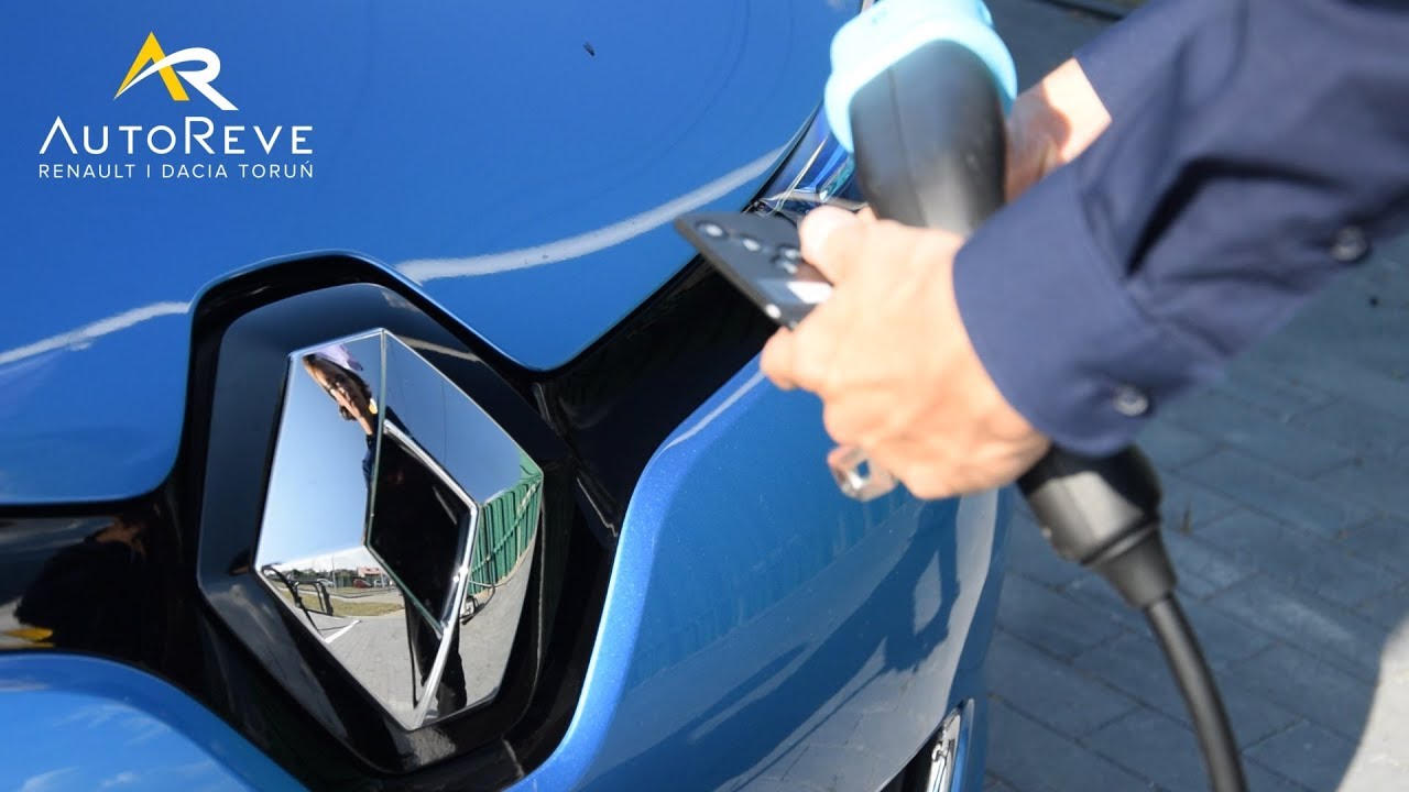 Ładowanie elektrycznego Renault ZOE w domowym gnieździe 230V / Auto Reve Toruń