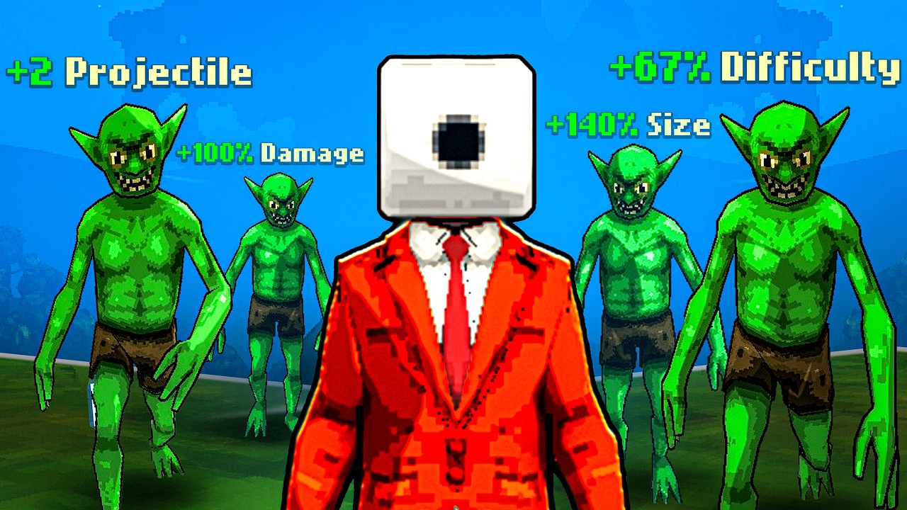 Megabonk, Except every kill gives a RANDOM stat