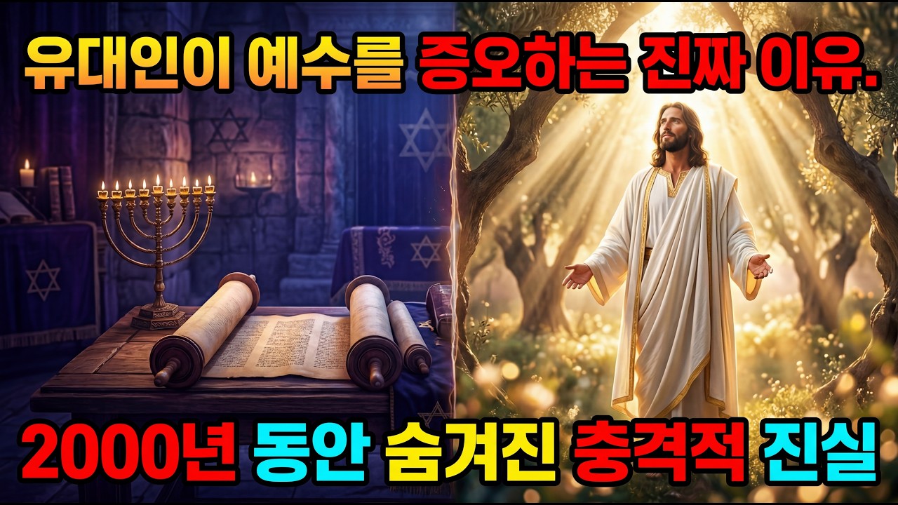 🌿2000년간 유대인이 '예수'라는 이름만 들어도 몸서리치는 진짜 이유 (역사가 숨긴 충격적 진실)✨