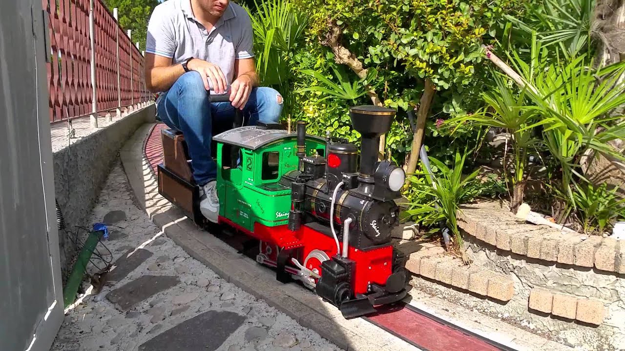 Locomotive Stainz 1:8 railway test