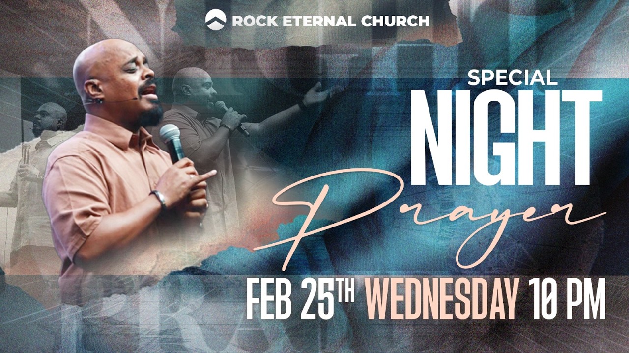 🔴 LIVE |  SPECIAL NIGHT PRAYER | Ps.REENUKUMAR | 25th FEB 2026 | 10:00 PM | ROCK ETERNAL CHURCH