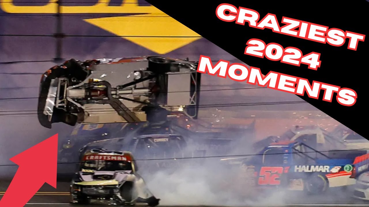 Craziest 2024 NASCAR moments!