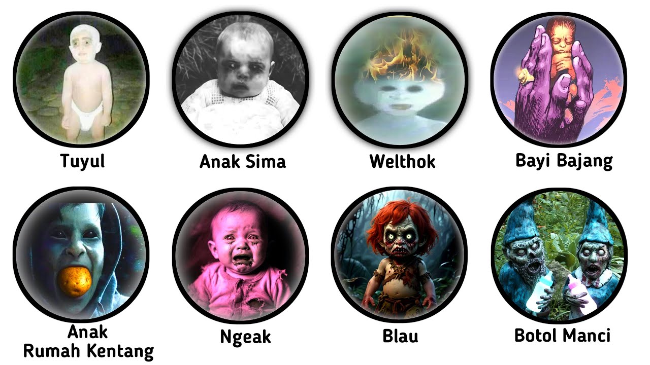 Jenis Hantu Anak Kecil & Bayi Indonesia Dijelaskan dalam 9 Menit