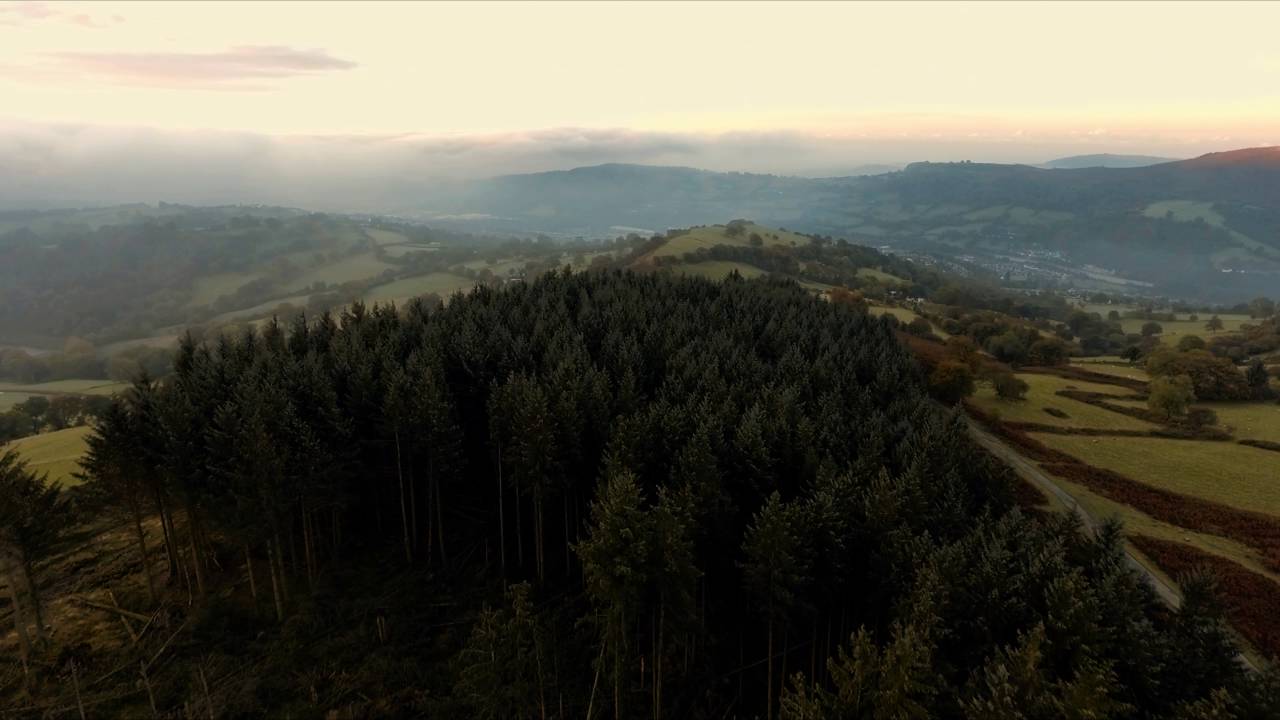 Sun rise at Twmbarlwm