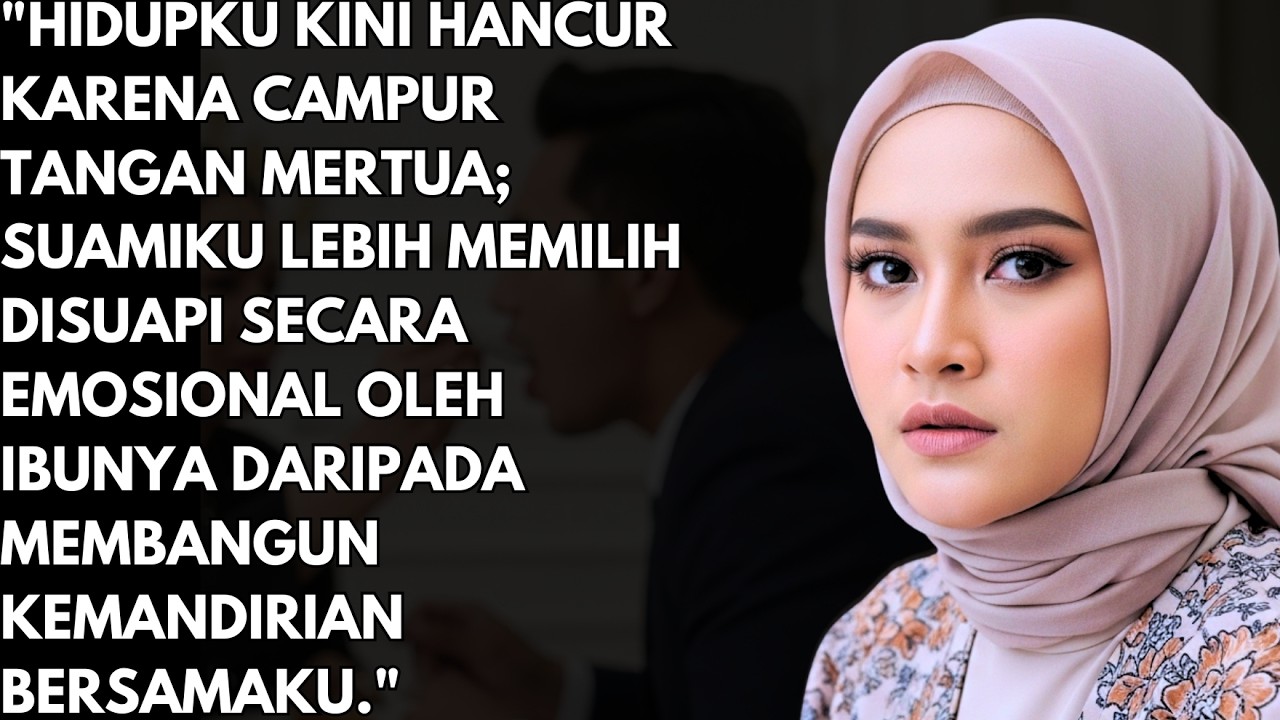 RUMAH TANGGAKU HANCUR KARENA CAMPUR TANGAN MERTUA, ANAKNYA SELALU DIMANJA DAN TAK MAU MANDIRI