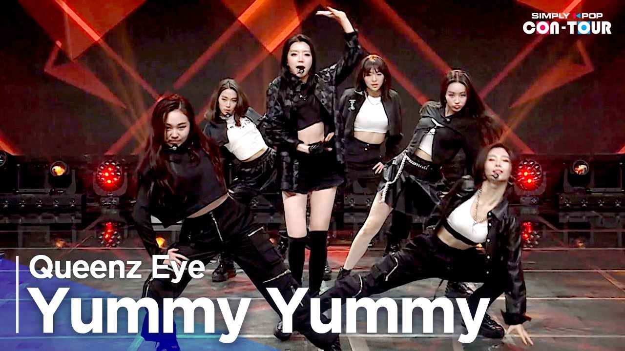 [Simply K-Pop CON-TOUR] Queenz Eye(퀸즈아이) - 'Yummy Yummy' _ Ep.544 | [4K]