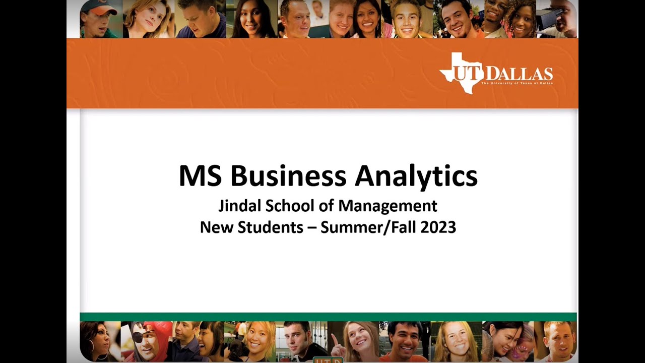MSBA Flex Summer and Fall 2023 Incoming Student Info Session