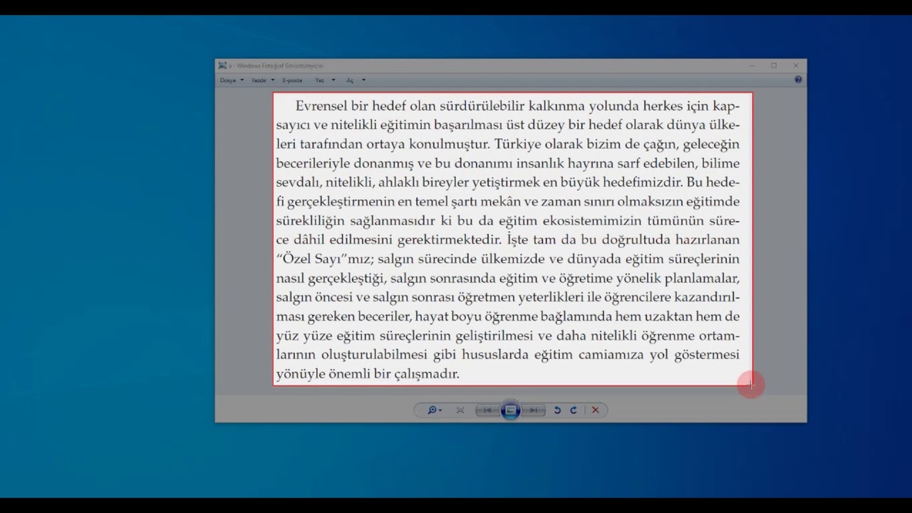 Resimdeki Bir Yazıyı Saniyeler İçinde Word'e Aktarma!