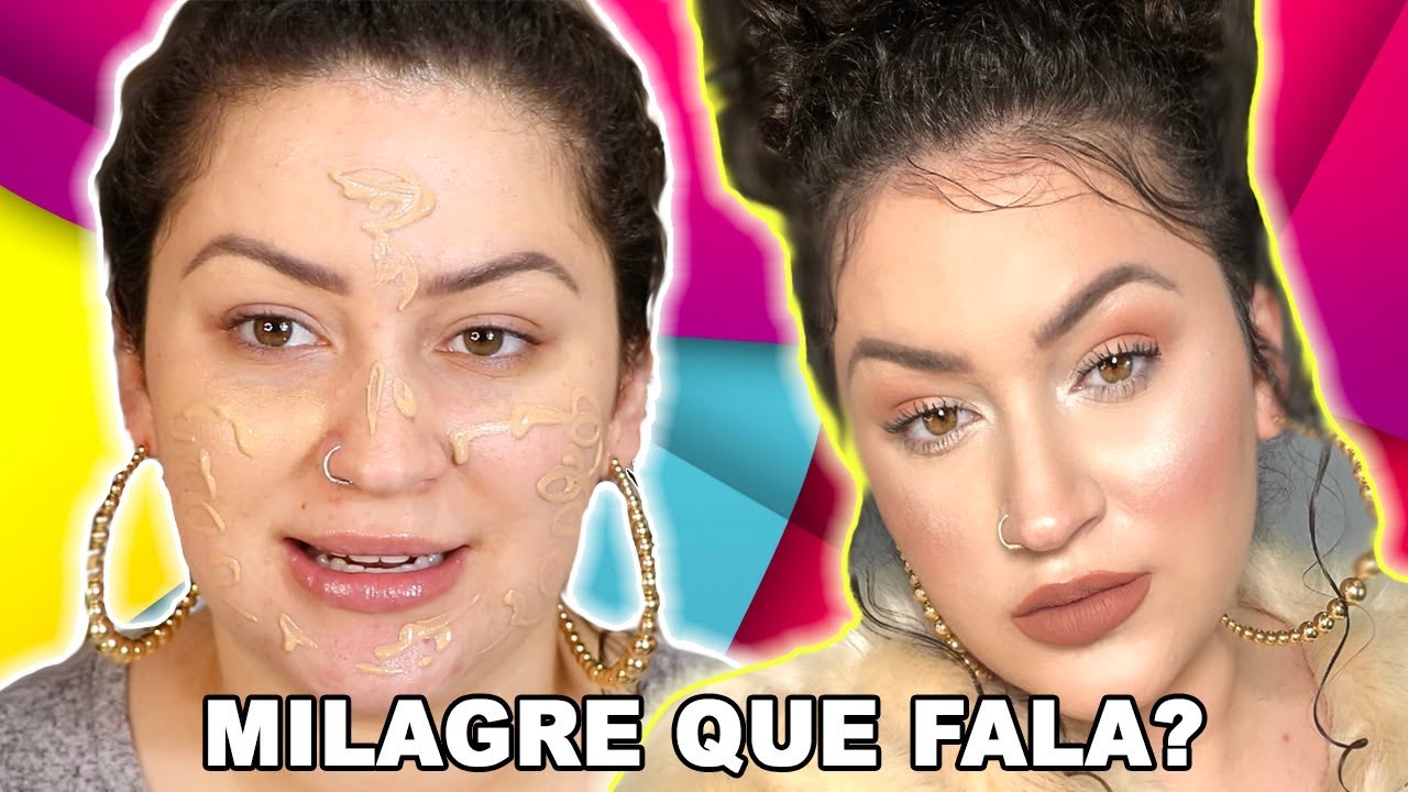 MAQUIAGEM PRA QUE NÃO SABE MAQUIAR = DESAFIO NÍVEL EASY! | Duda Fernandes