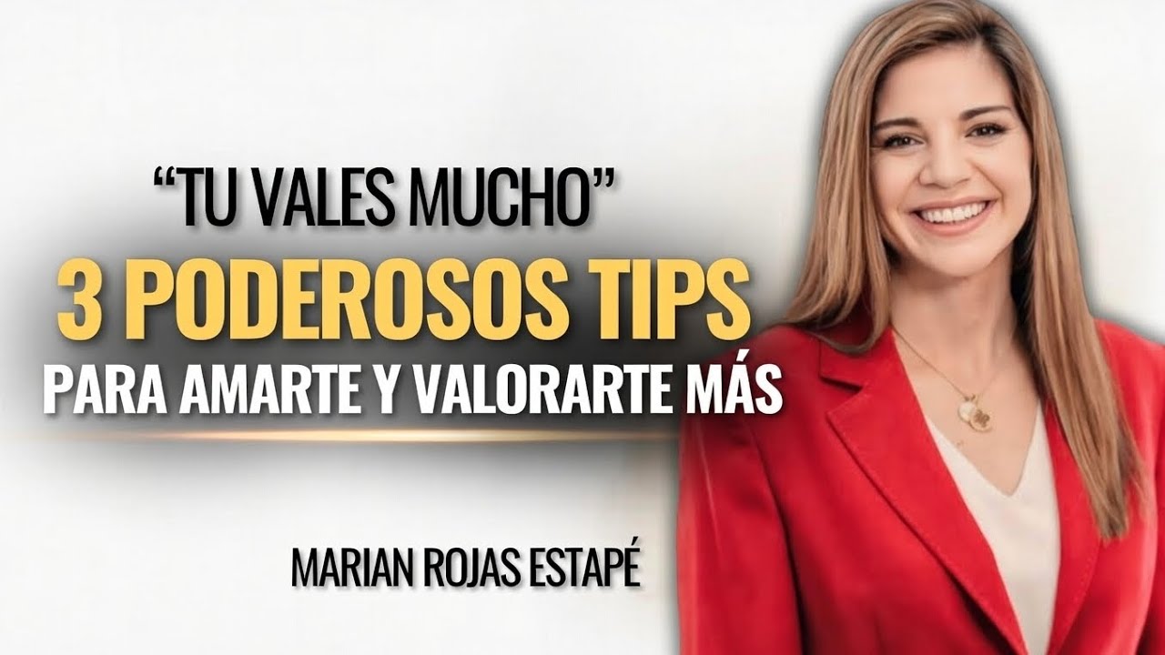 ESCUCHA ESTO si quieres Aumentar tu Autoestima y Amor Propio ¡Muy Poderoso! | Marian Rojas Estapé