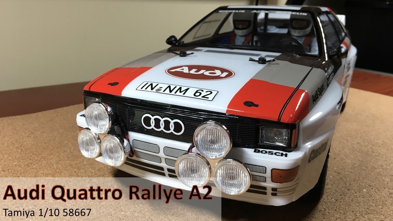 Audi quattro Rallye A2 Tamiya 1/10 58667