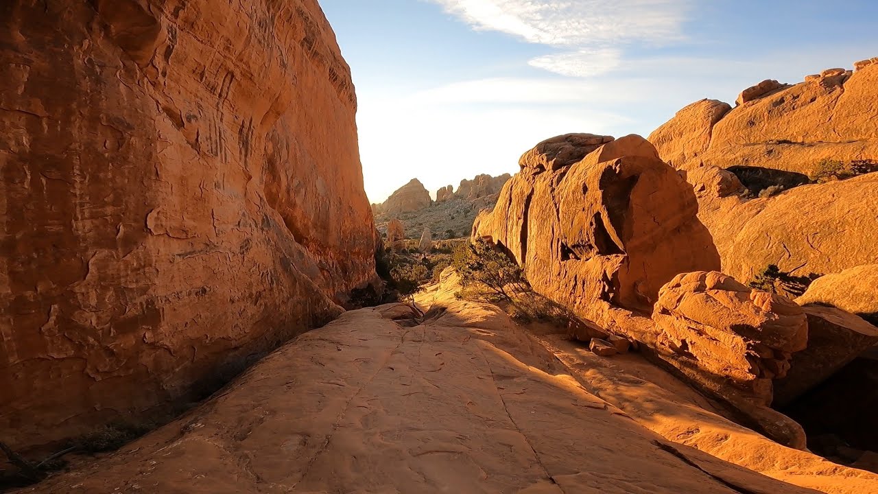 Devils Garden Trail in Arches National Park - (Full Uncut Virtual Hike)
