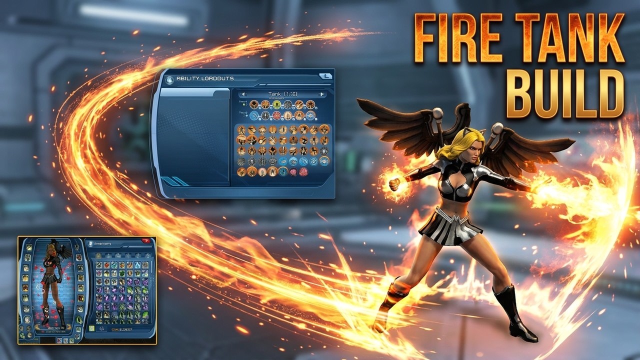 UPDATED DCUO 2026 Fire Tank PvP Loadout + Guide