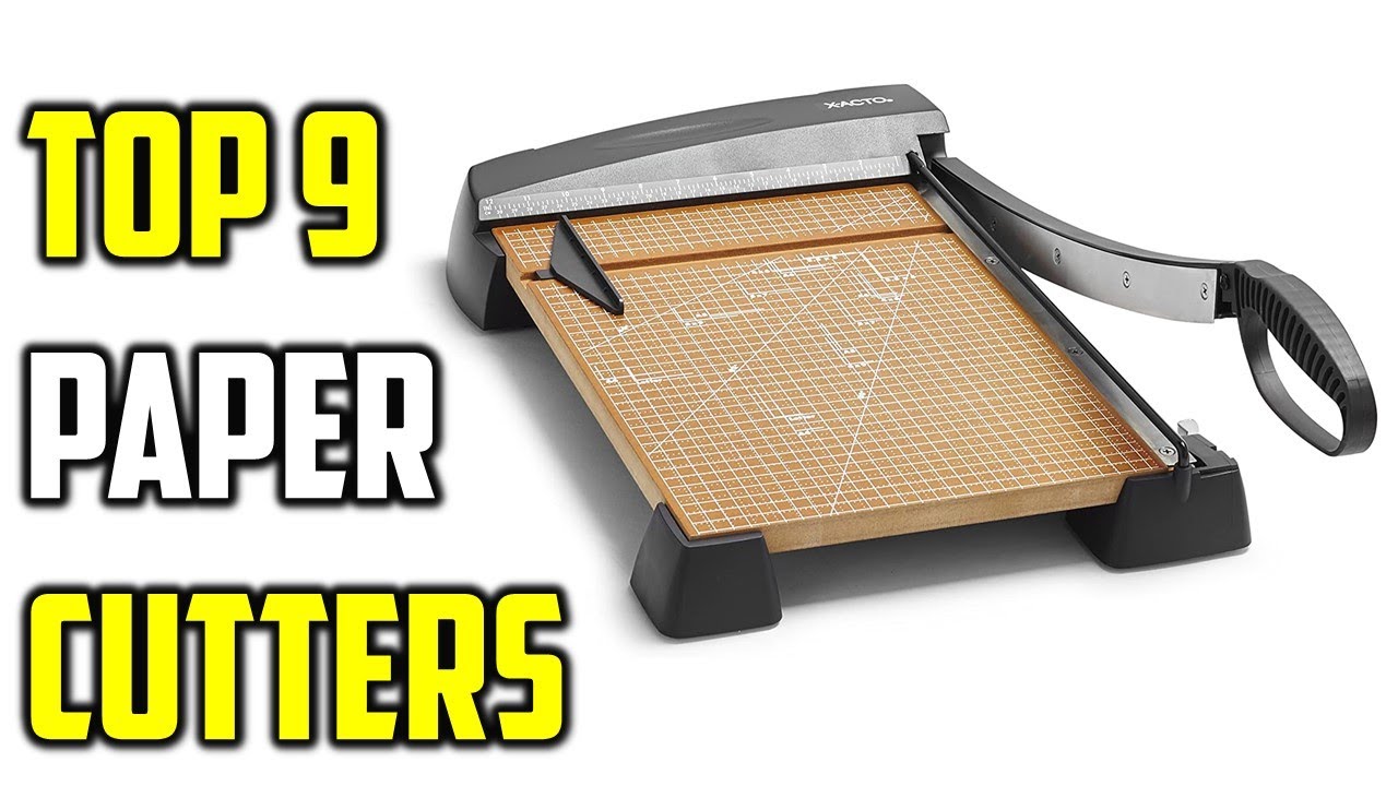 ✅Best Paper Cutters 2022 | Top 9 Best Paper Cutters Reviews in 2022 | Best Stack Paper Cutters 2022