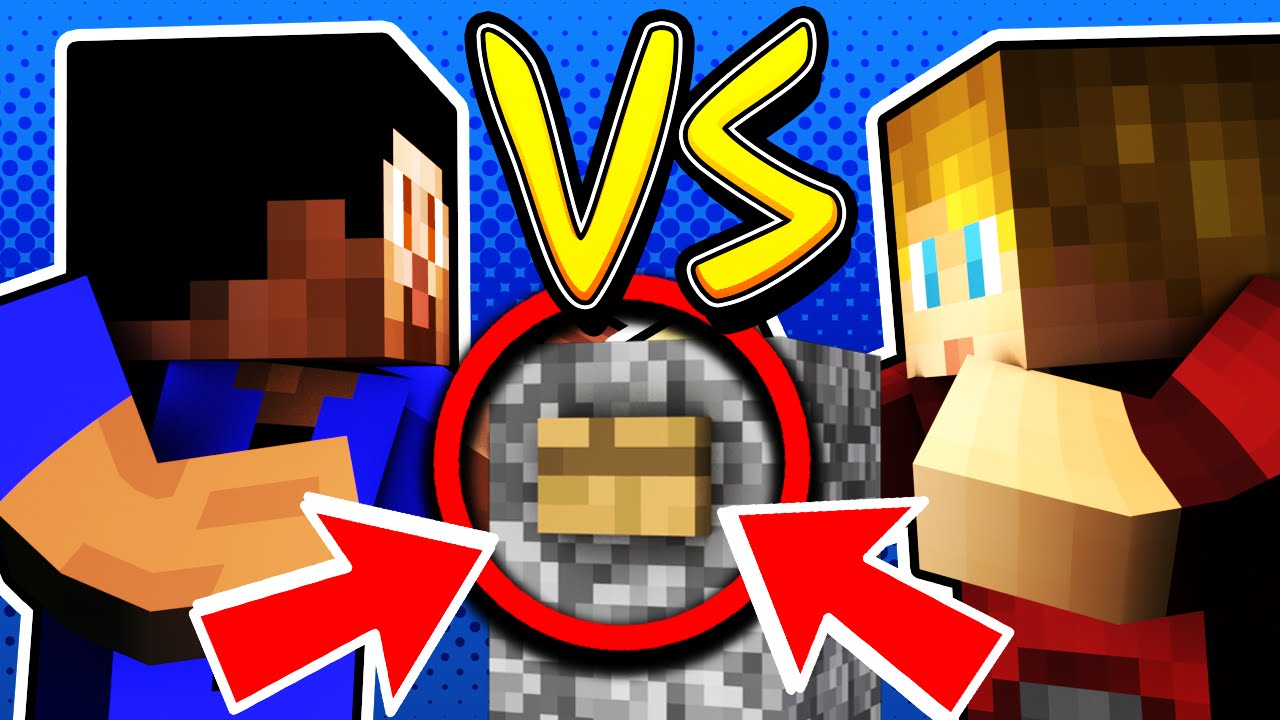 ONE VS ONE CHALLENGE! - Minecraft FIND THE BUTTON with Vikkstar & Lachlan