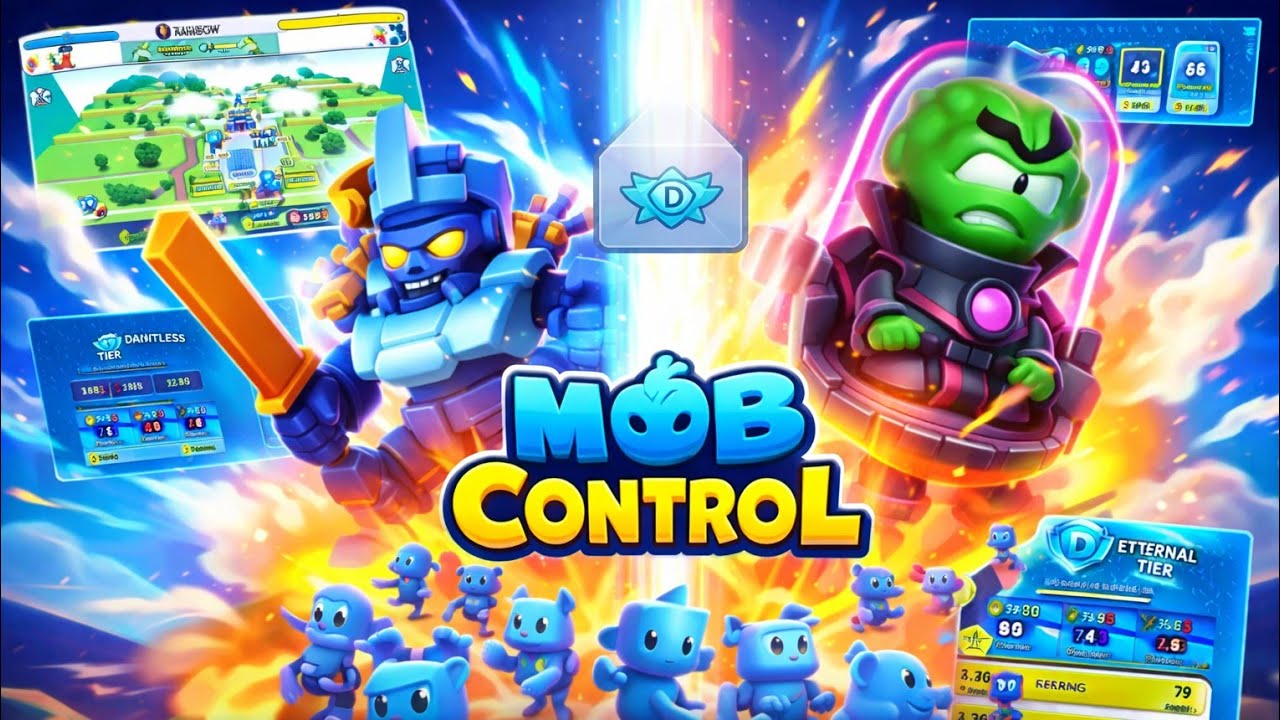Meri Army Itni Badi Ho Gayi?! | Mob Control MAX LEVEL Gameplay 🔥🚀