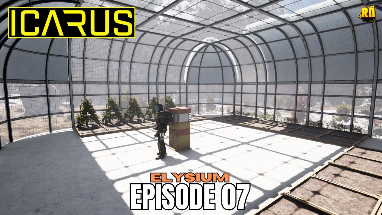 Building A Green House! Icarus Elysium Gameplay [E07]