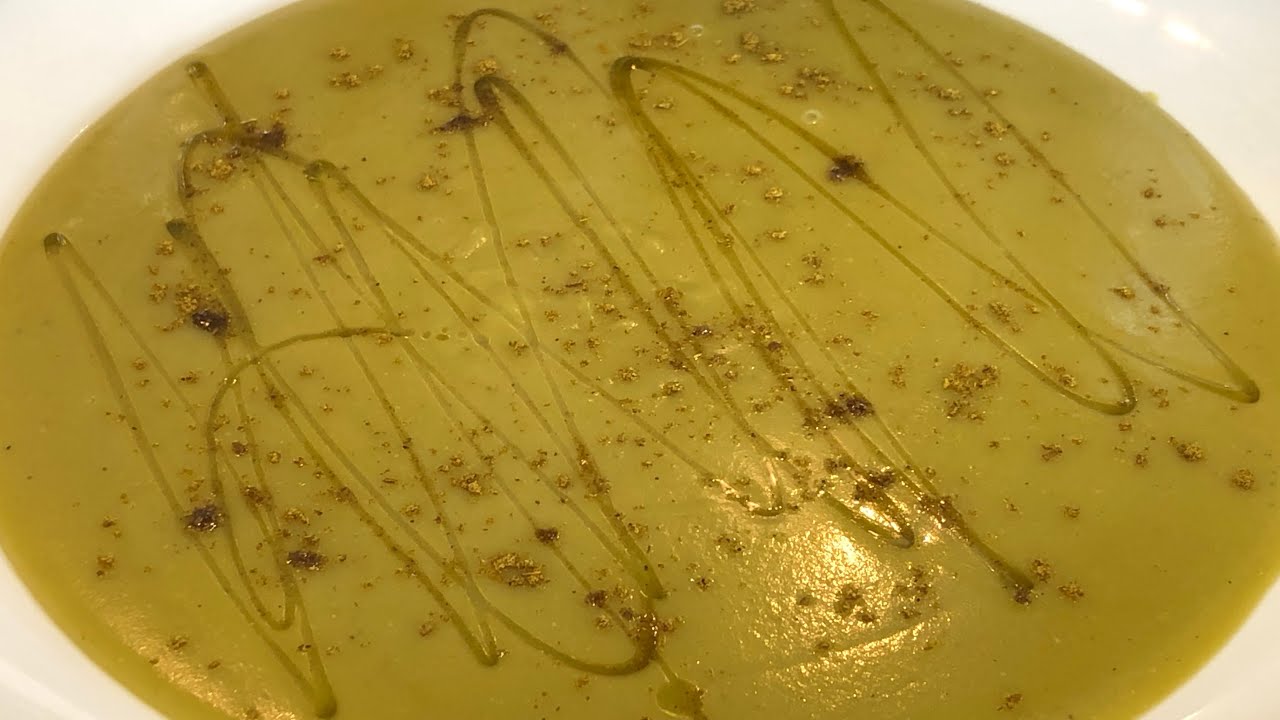 velouté de petits pois cassés vous aller vous régalez/حساء البازلاء او بيصارة الجلبانة