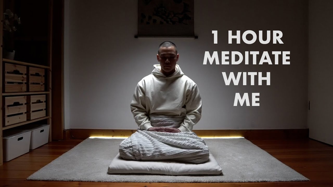 1 Hour Meditate with me in Silence
