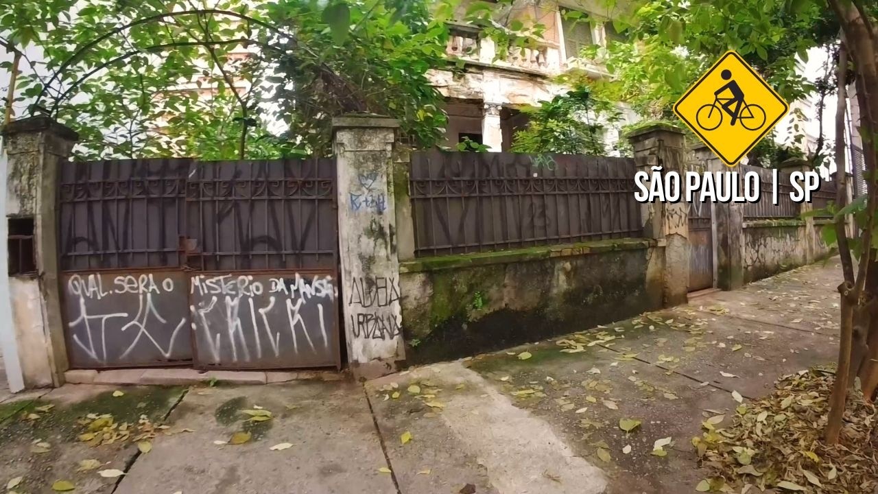 Pedalando até a CASA Abandonada em HIGIENÓPOLIS