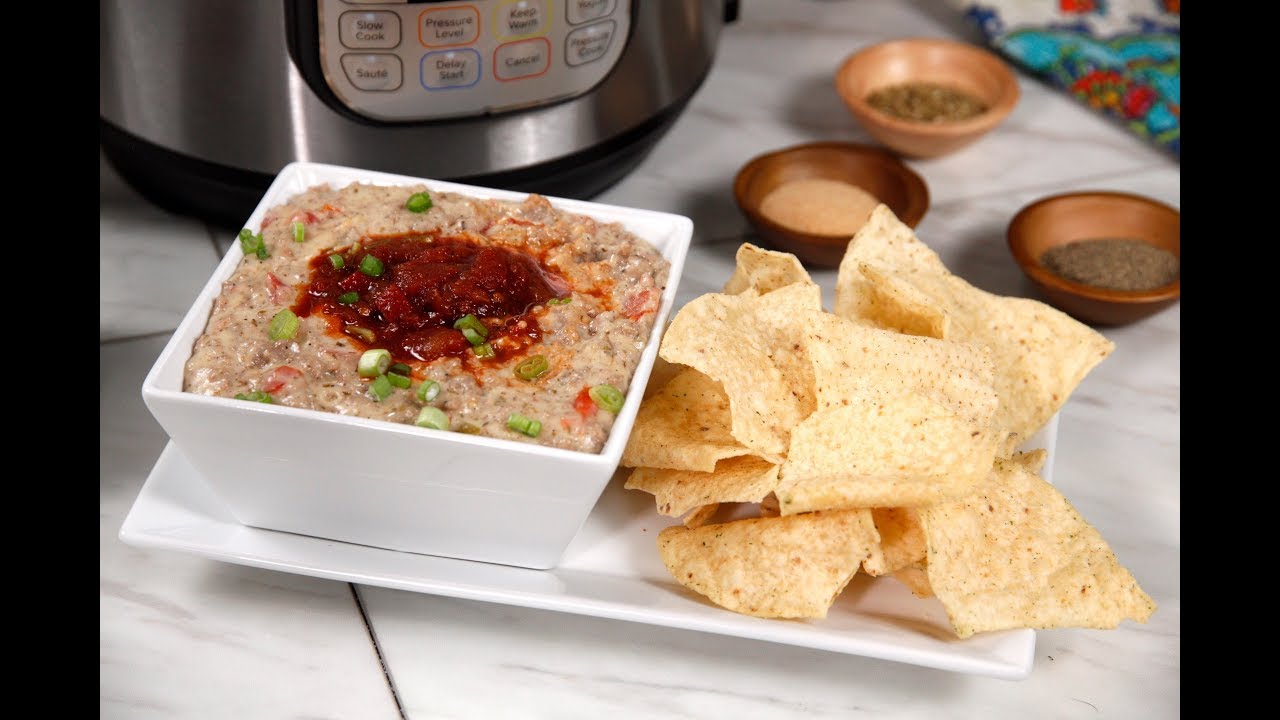 Instant Pot White Queso Party Dip