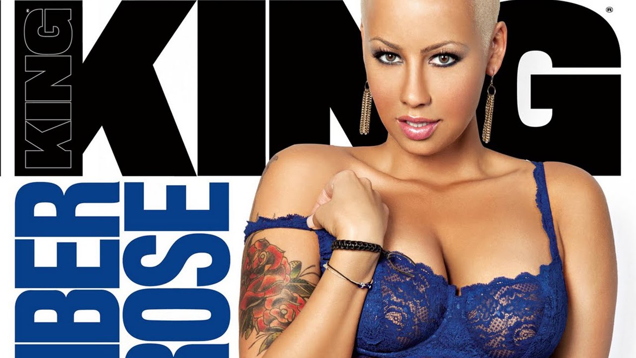 Amber Rose KING 2011 Photo Shoot - Behind the Scenes