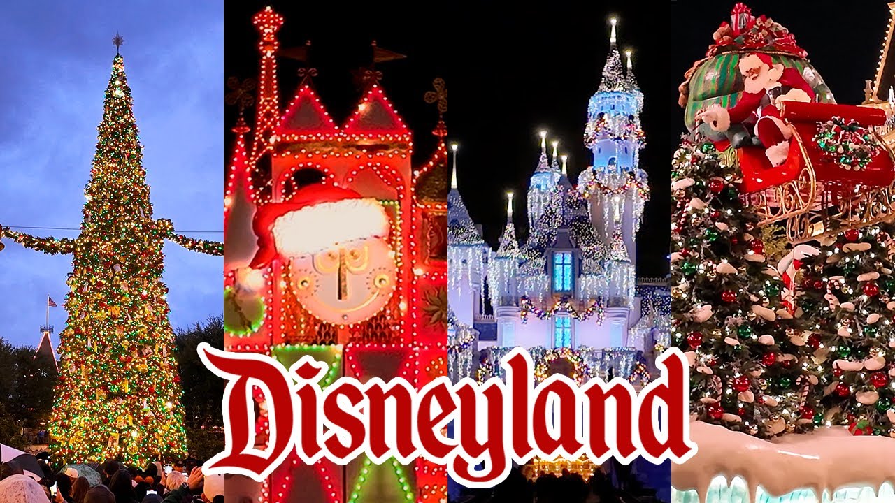 Disneyland Christmas 2025 —Parade, It's A Small World Holiday Lights & Fireworks Compilation (4K60)