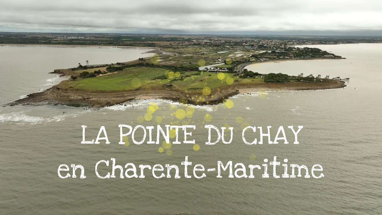 La pointe du Chay vu du ciel , Angoulin sur mer
