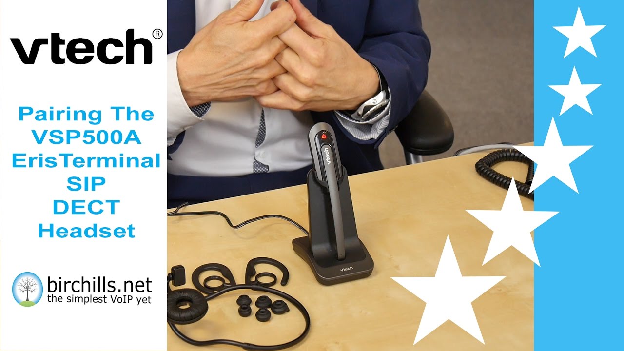 Pairing A Vtech VSP500A Headset With A VSP726A Deskset