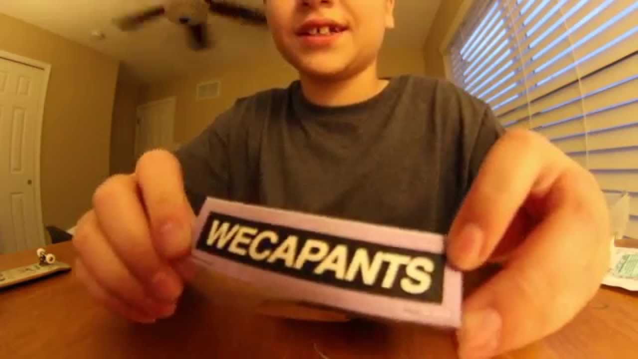 Weca X BeastPants Collab deck unboxing